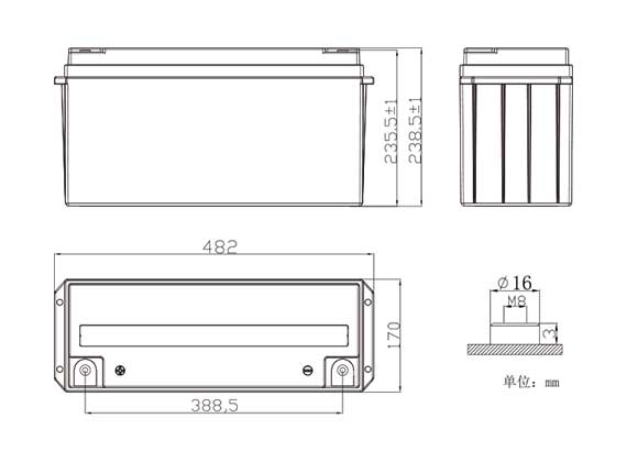 SafeGuard12BH560产品外观尺寸图