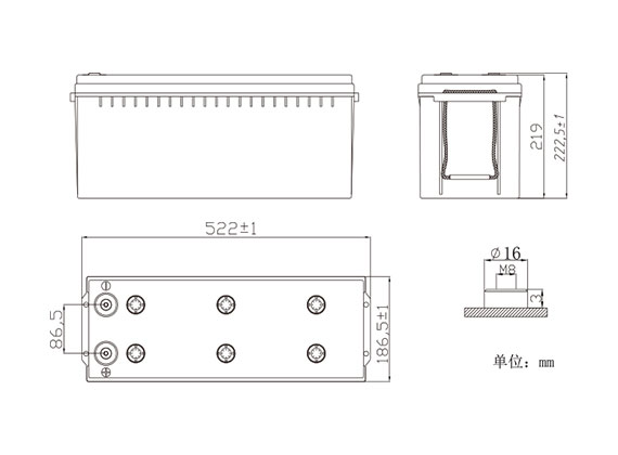 SafeGuard12BH660产品外观尺寸图